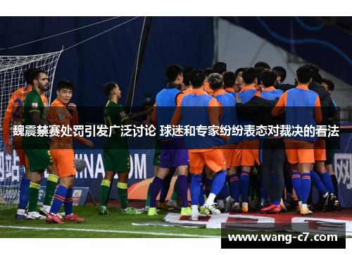 魏震禁赛处罚引发广泛讨论 球迷和专家纷纷表态对裁决的看法