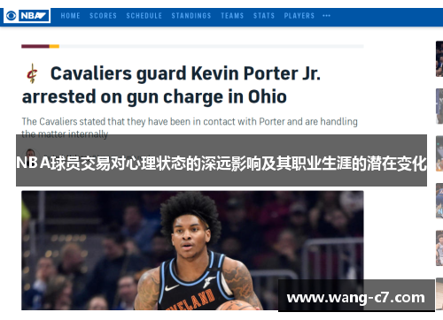 NBA球员交易对心理状态的深远影响及其职业生涯的潜在变化