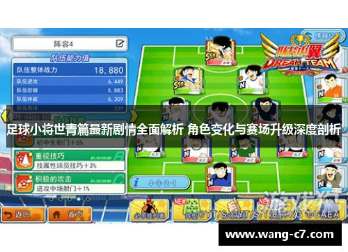 足球小将世青篇最新剧情全面解析 角色变化与赛场升级深度剖析
